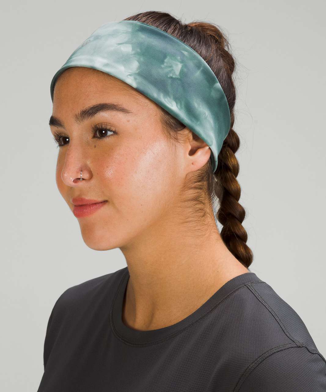 Lululemon Wunder Train Headband - Diamond Dye Starlight Smoked Spruce