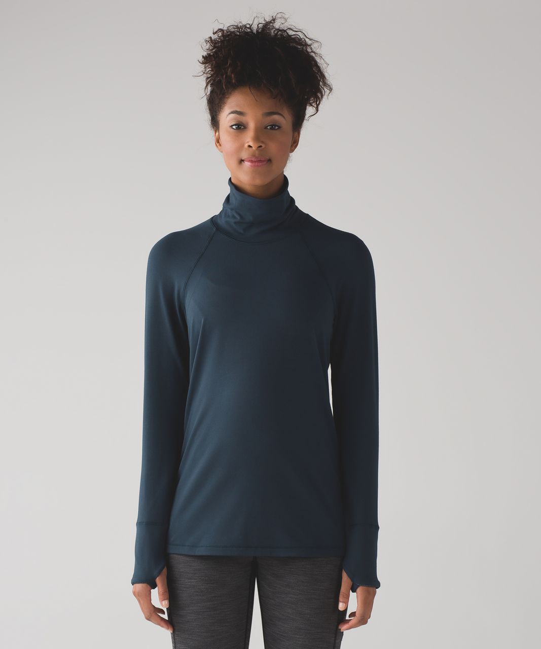 Lululemon Hill And Valley Turtleneck - Nocturnal Teal