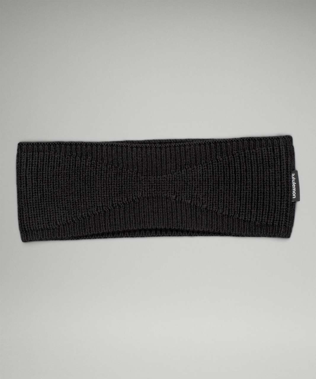 Lululemon Ribbed Merino Wool-Blend Knit Ear Warmer - Black