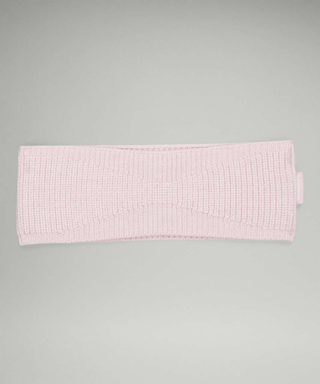 Lululemon Ribbed Merino Wool-Blend Knit Ear Warmer - Heathered Pink Peony