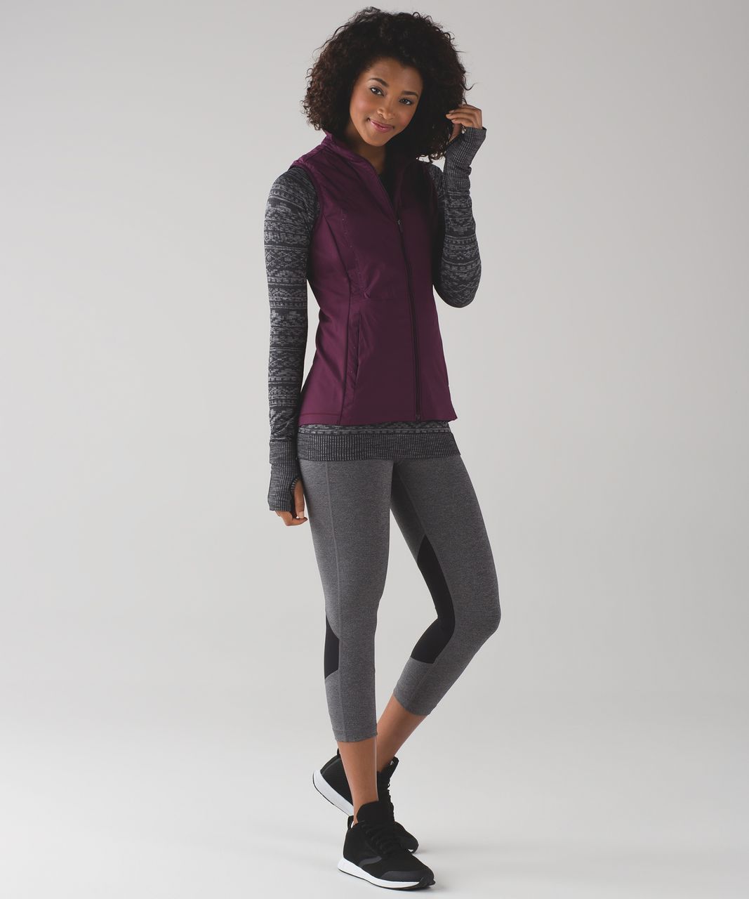 Absolutely love this! Rest less pullover in black/white, size 6 : r/ lululemon