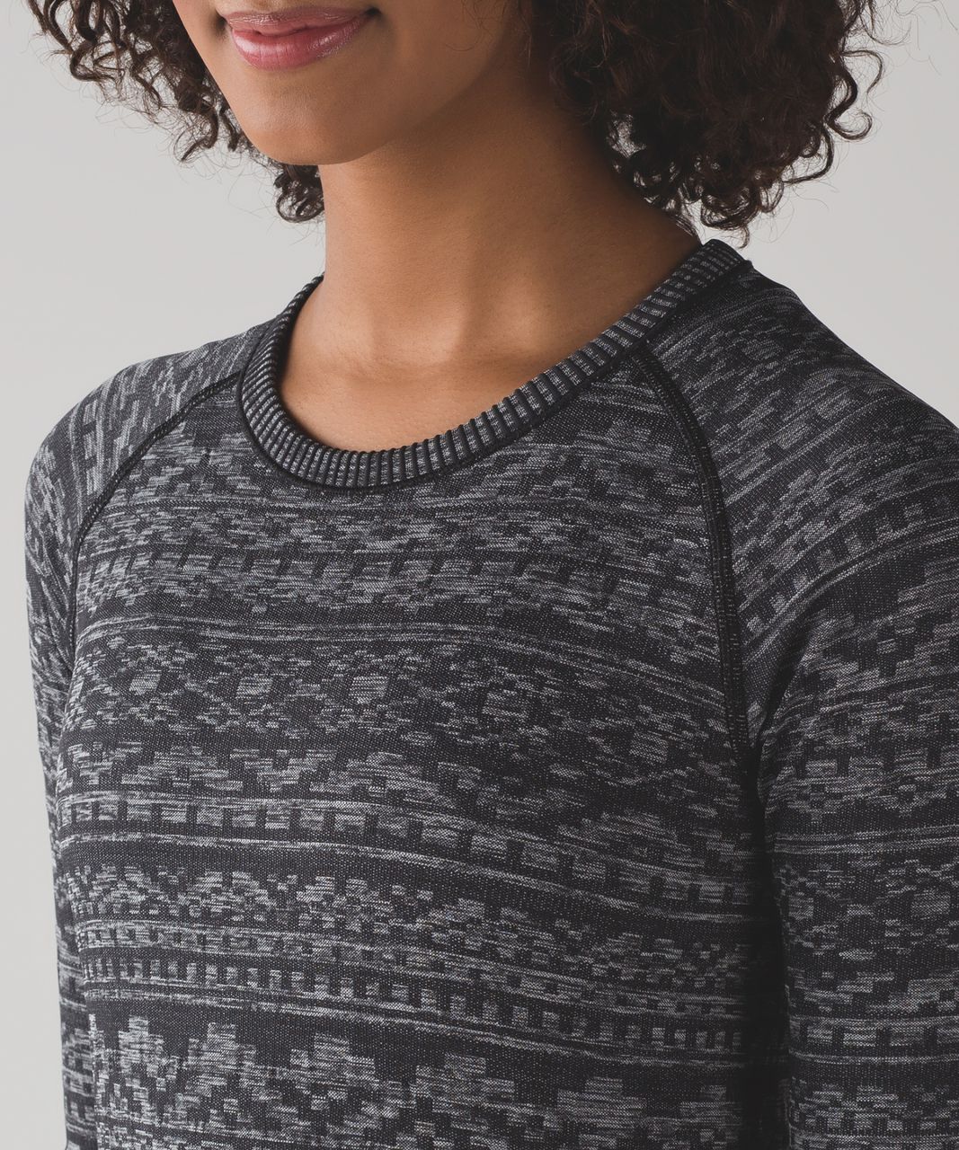 Lululemon Rest less Pullover - Heathered Black - lulu fanatics