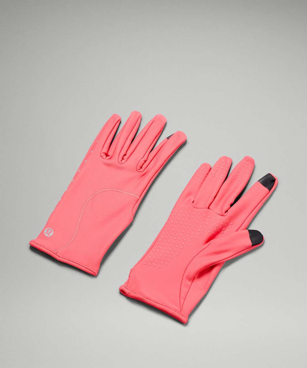 Lululemon Run for It All Gloves Pale Raspberry lulu fanatics