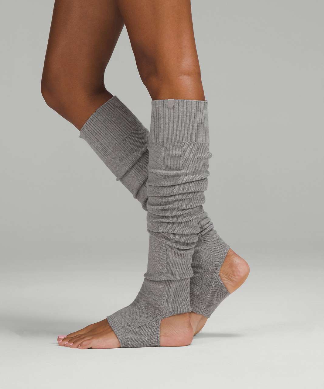 Lululemon Evolution Leg Warmer - Heathered Gull Grey