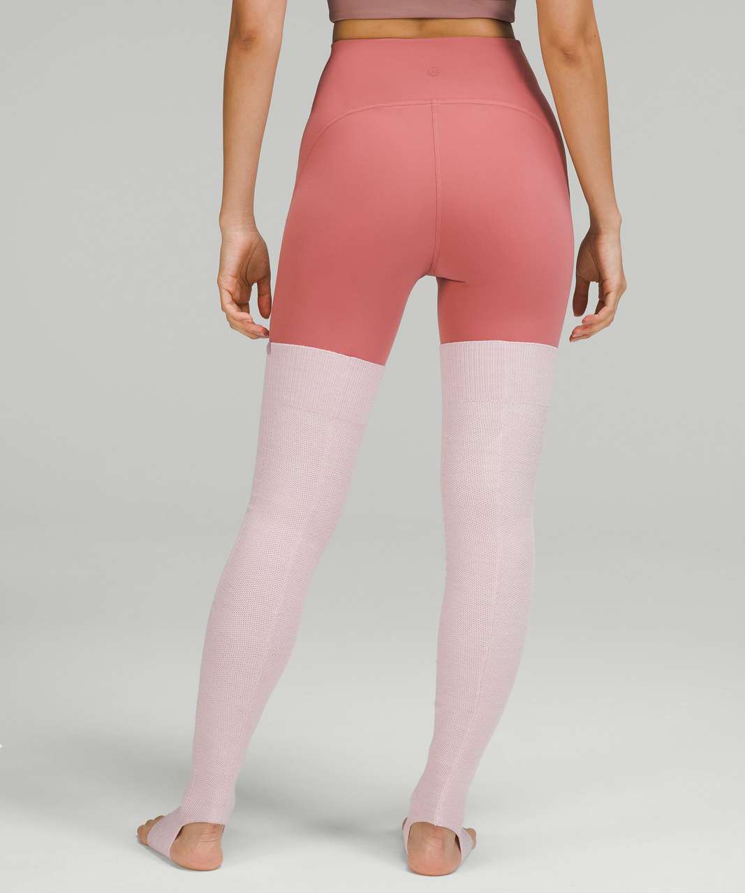 Lululemon Evolution Leg Warmer - Heathered Pink Peony