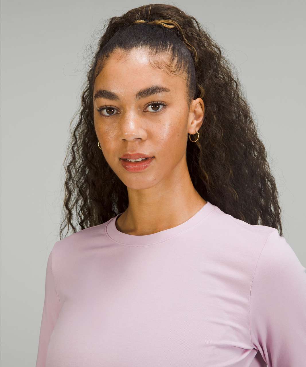 Lululemon Love Long Sleeve Shirt - Pink Peony