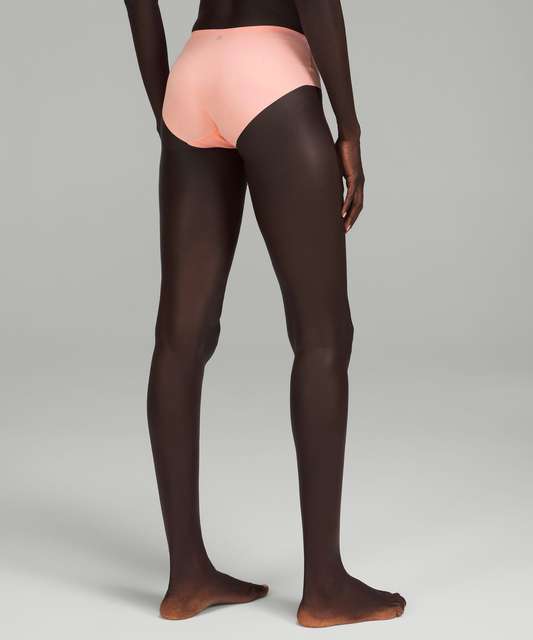 Lululemon InvisiWear Mid Rise Hipster Underwear - Pink Puff - lulu fanatics