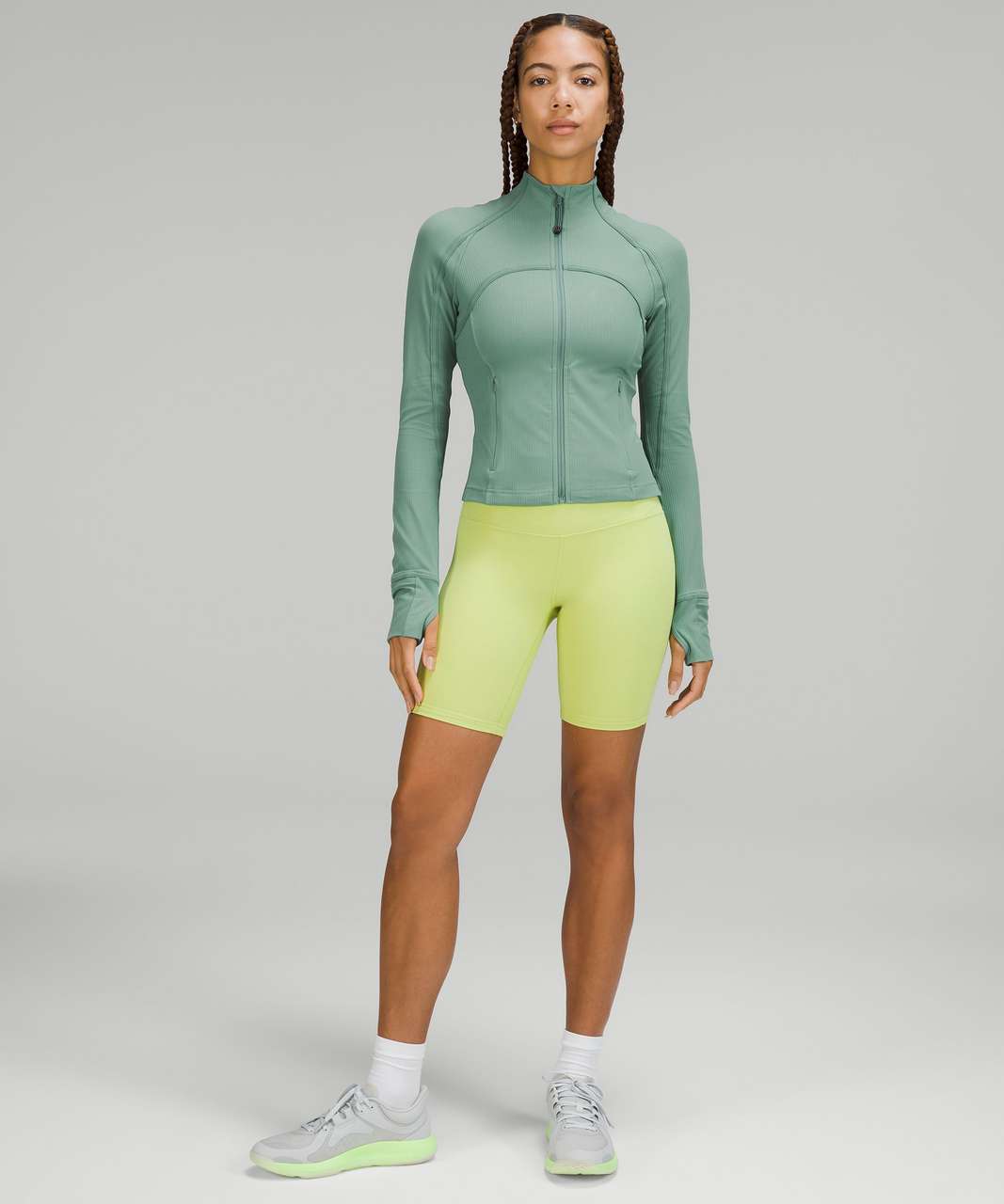 Track Define Cropped Jacket *Nulu - Storm Teal - 0 at Lululemon