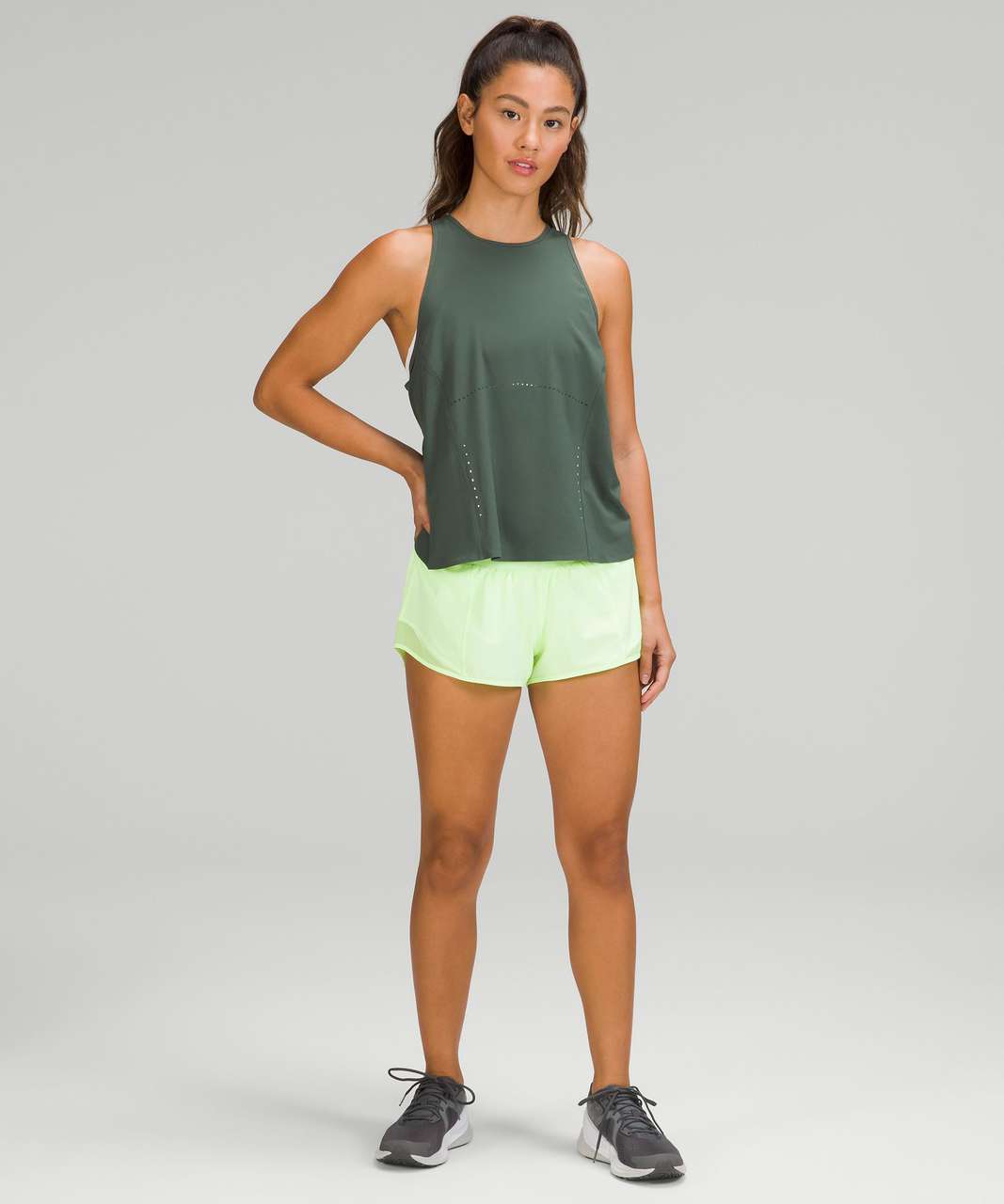 Lululemon Hotty Hot Low-Rise Lined Short 2.5" - Faded Zap