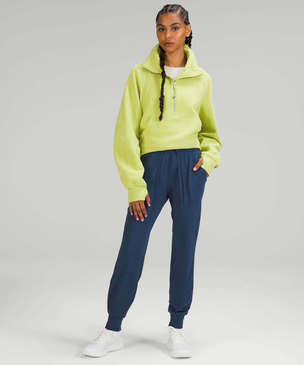 Lululemon + Ready to Rulu High-Rise Cropped Jogger