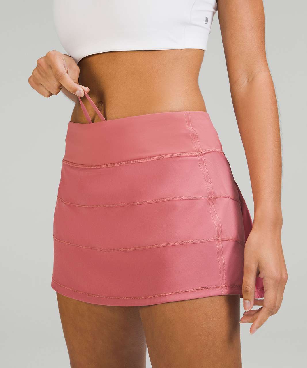 Lululemon Pace Rival Mid-Rise Skirt - Brier Rose