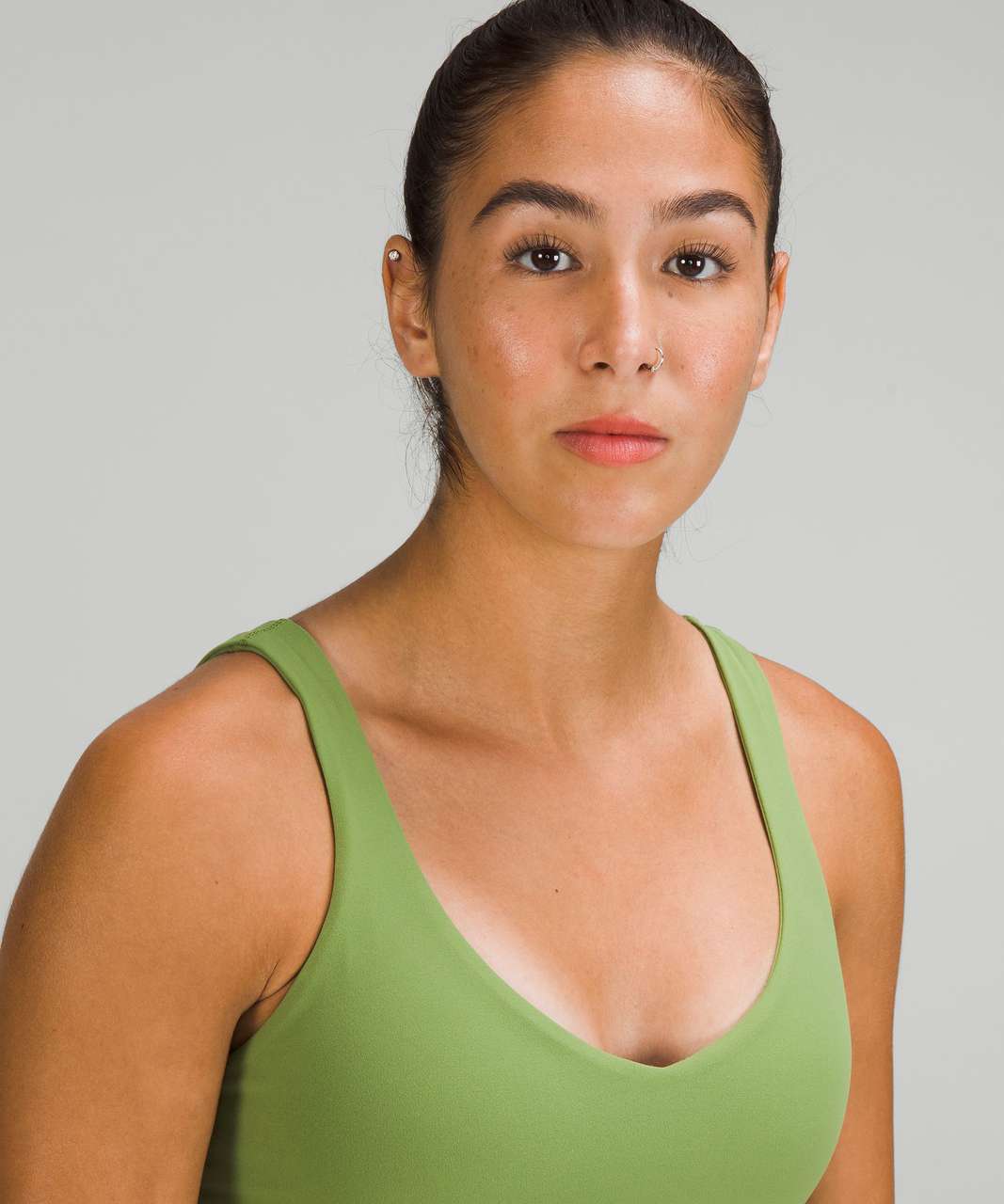 Lululemon Align Waist-Length Tank Top - Green Foliage