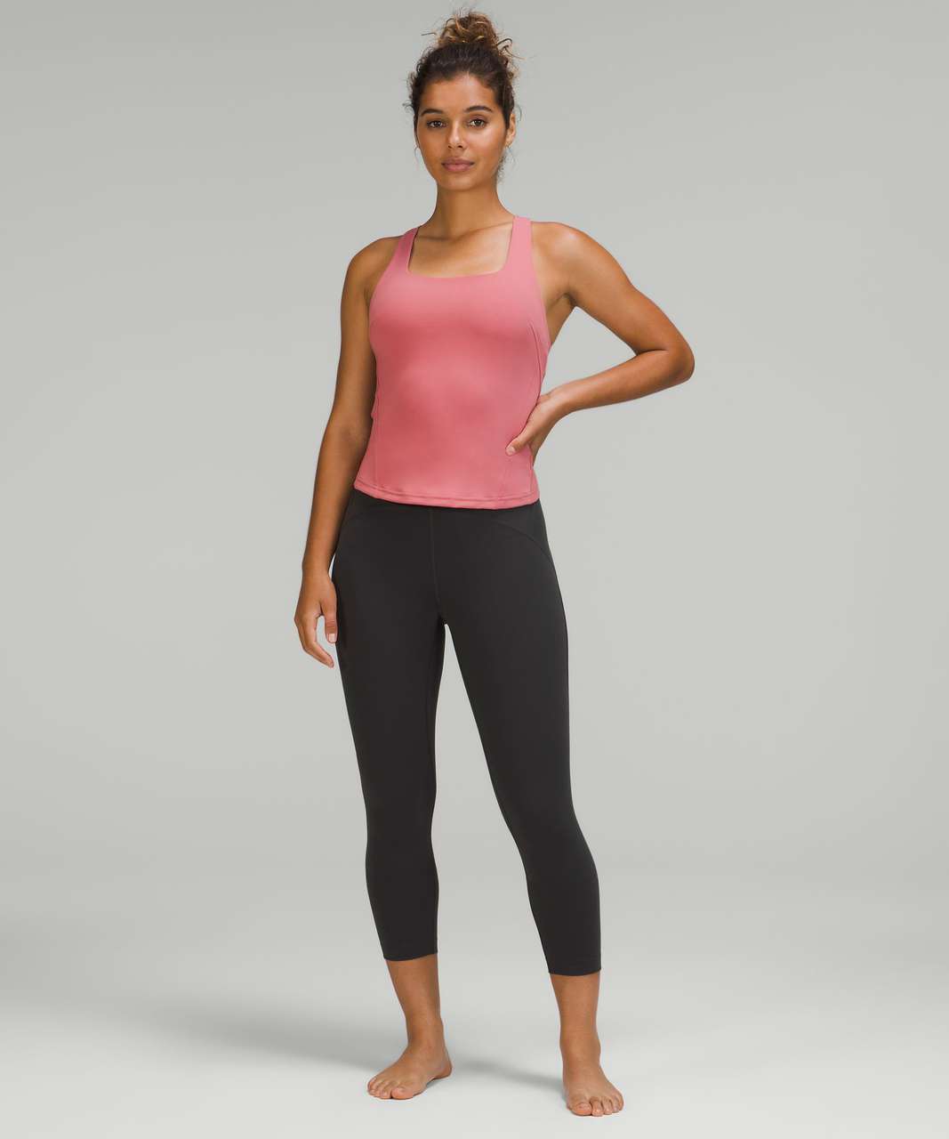 lululemon - InStill Tank Top In Red on Designer Wardrobe