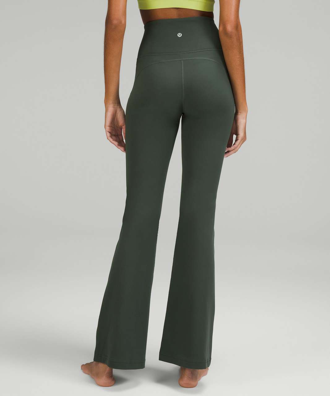 Lululemon Groove Super-High-Rise Flared Pant *Nulu - Smoked Spruce