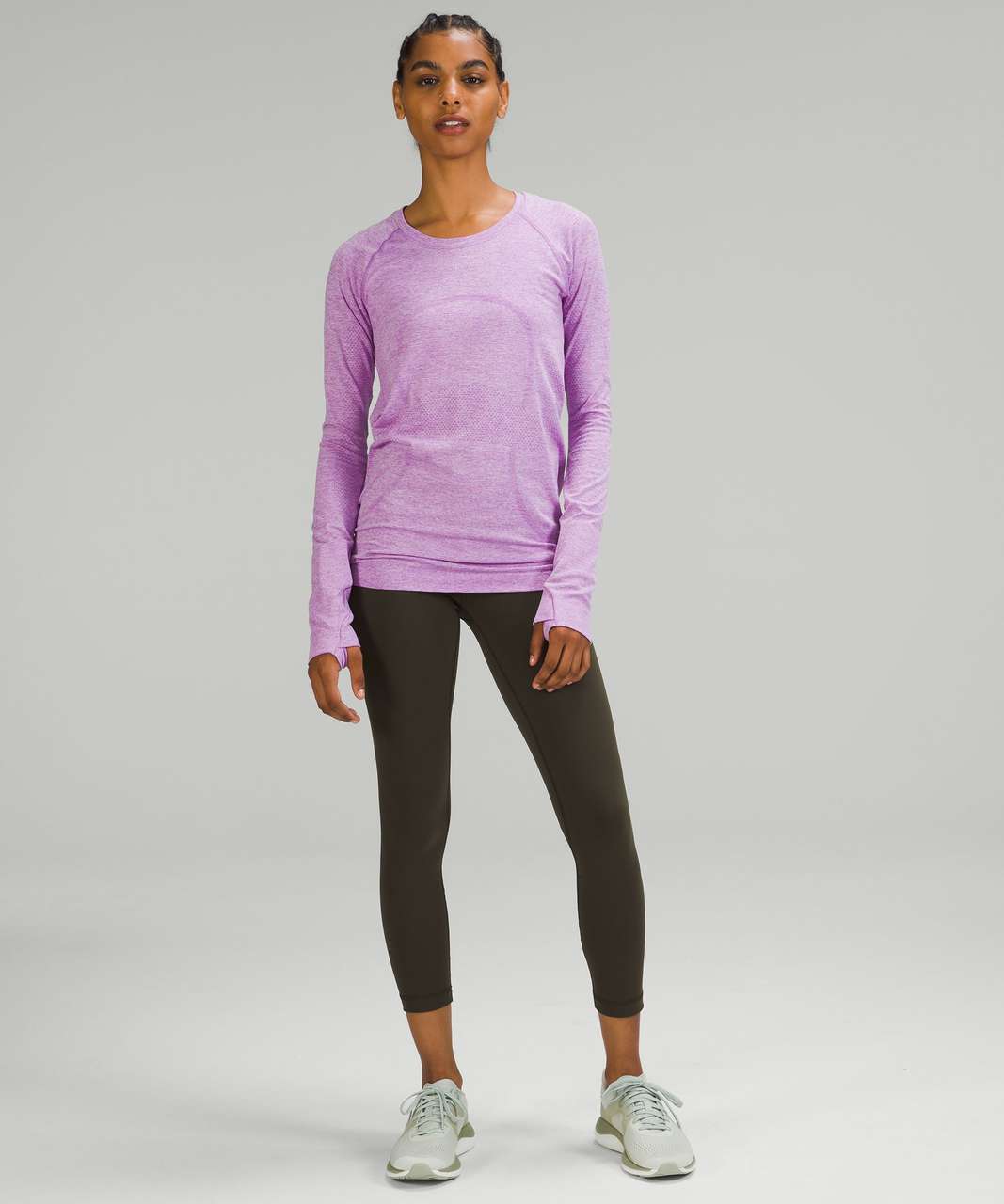 Lululemon Swiftly Tech Long Sleeve Shirt 2.0 *Race Length - Moonlit Magenta  / Moonlit Magenta - lulu fanatics