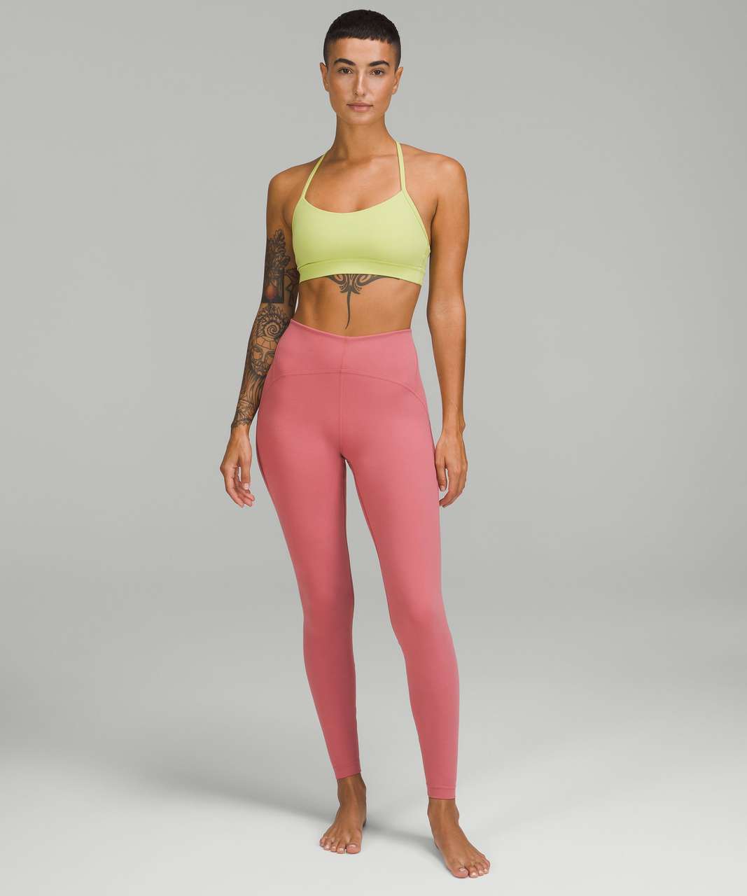 Lululemon InStill High-Rise Tight 25 - Autumn Orange - lulu fanatics