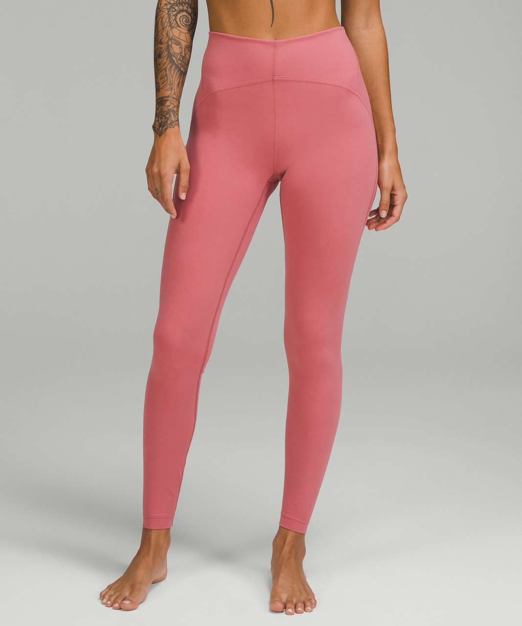 Lululemon Wunder Under High-Rise Tights 28 Brick Rose Lulu 4/NZ 8