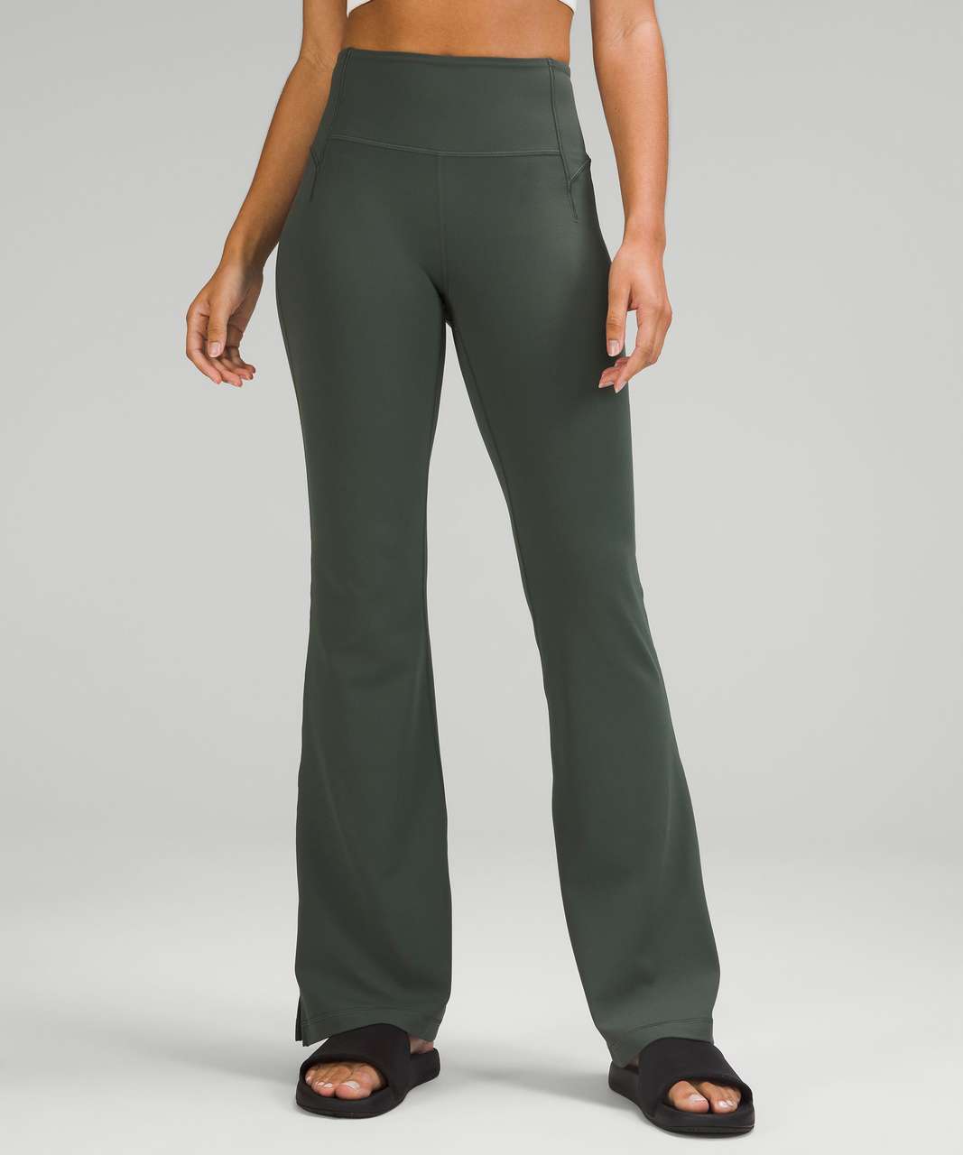 Lululemon Groove Super-High-Rise Split-Hem Flare Pant *Nulu