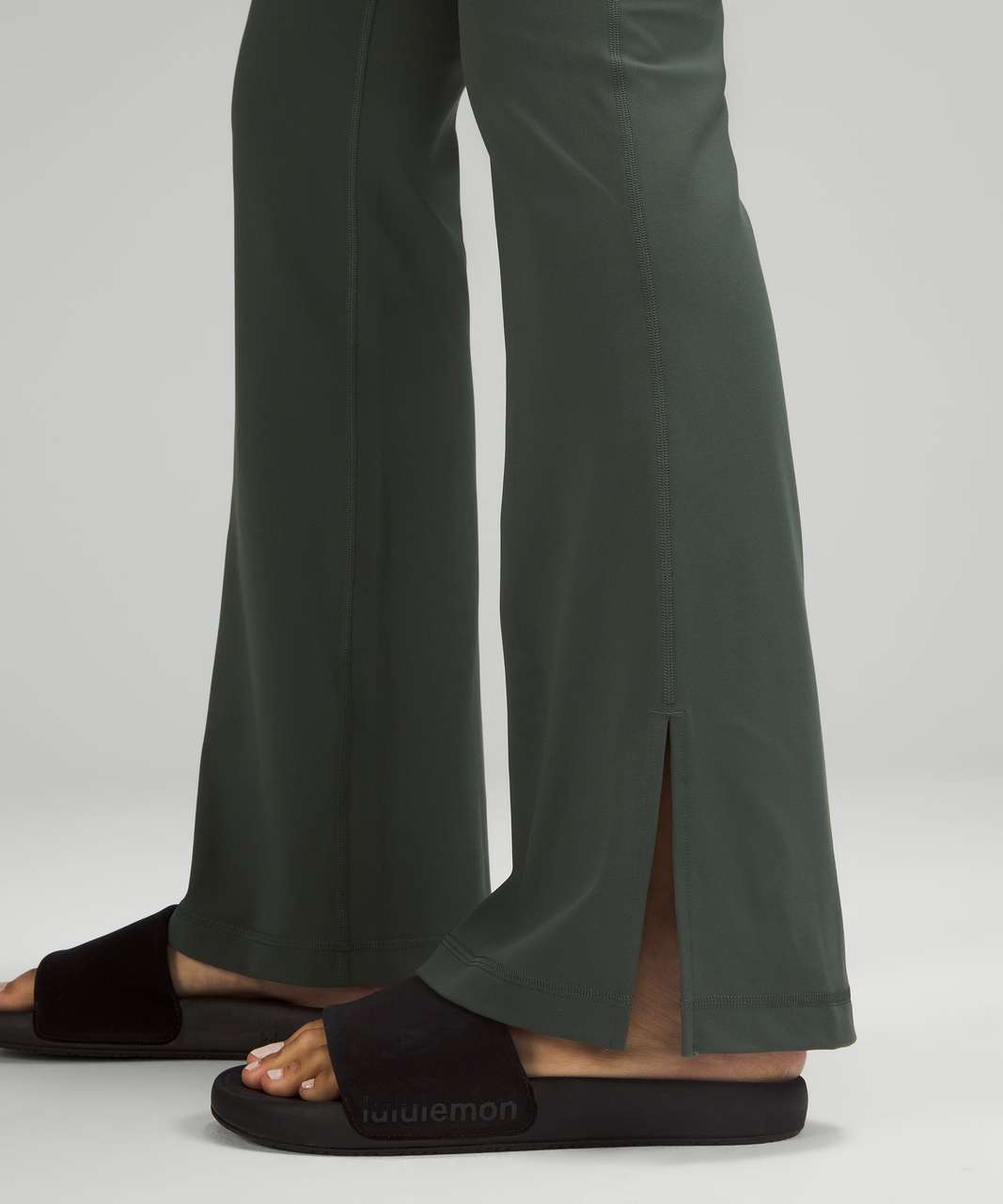 Lululemon Groove Super-High-Rise Split-Hem Flare Pant *Nulu - Smoked Spruce