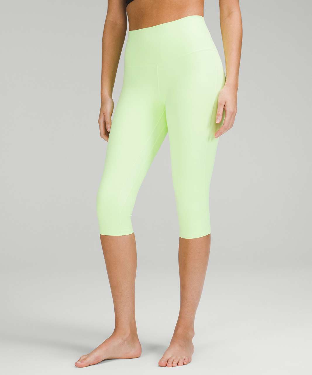 Lululemon Align High-Rise Crop 17 - Faded Zap - lulu fanatics