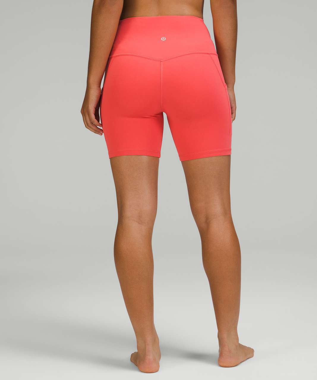 Lululemon Align High-Rise Short with Pockets 6" - Pale Raspberry