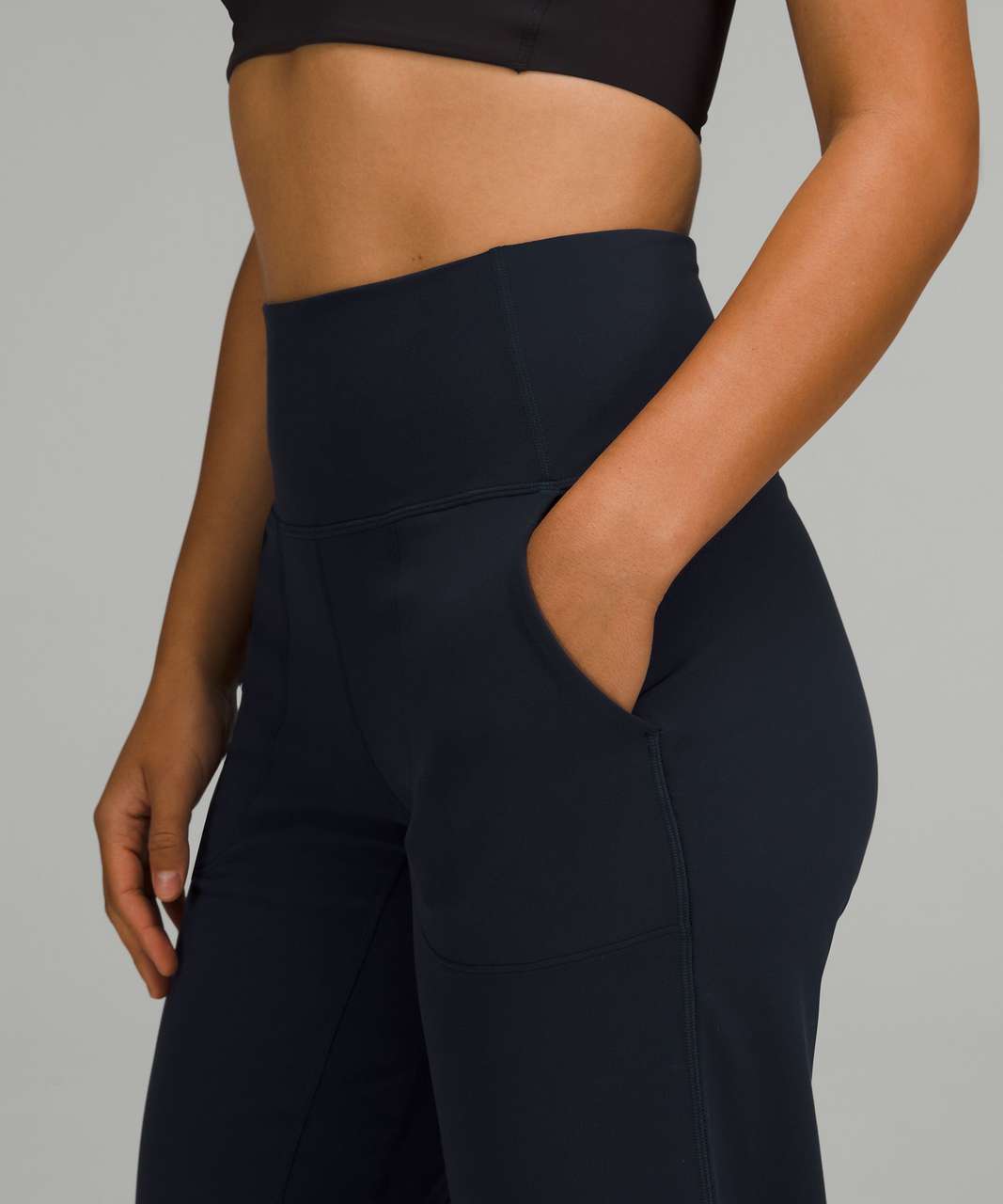 Lululemon Align High-Rise Wide Leg Crop 23" - True Navy