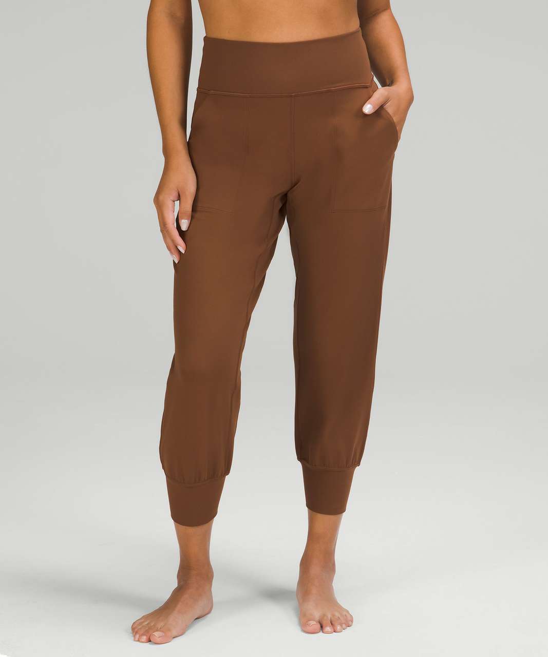 Lululemon Align High-Rise Cropped Jogger - Roasted Brown