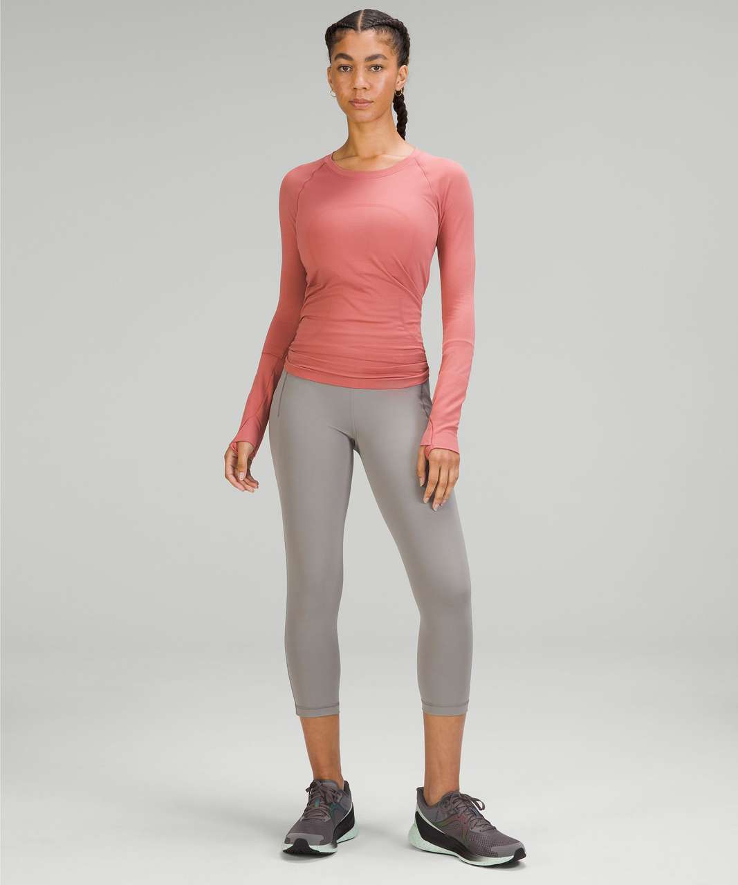 Lululemon Swift Speed High-Rise Crop 21" - Gull Grey