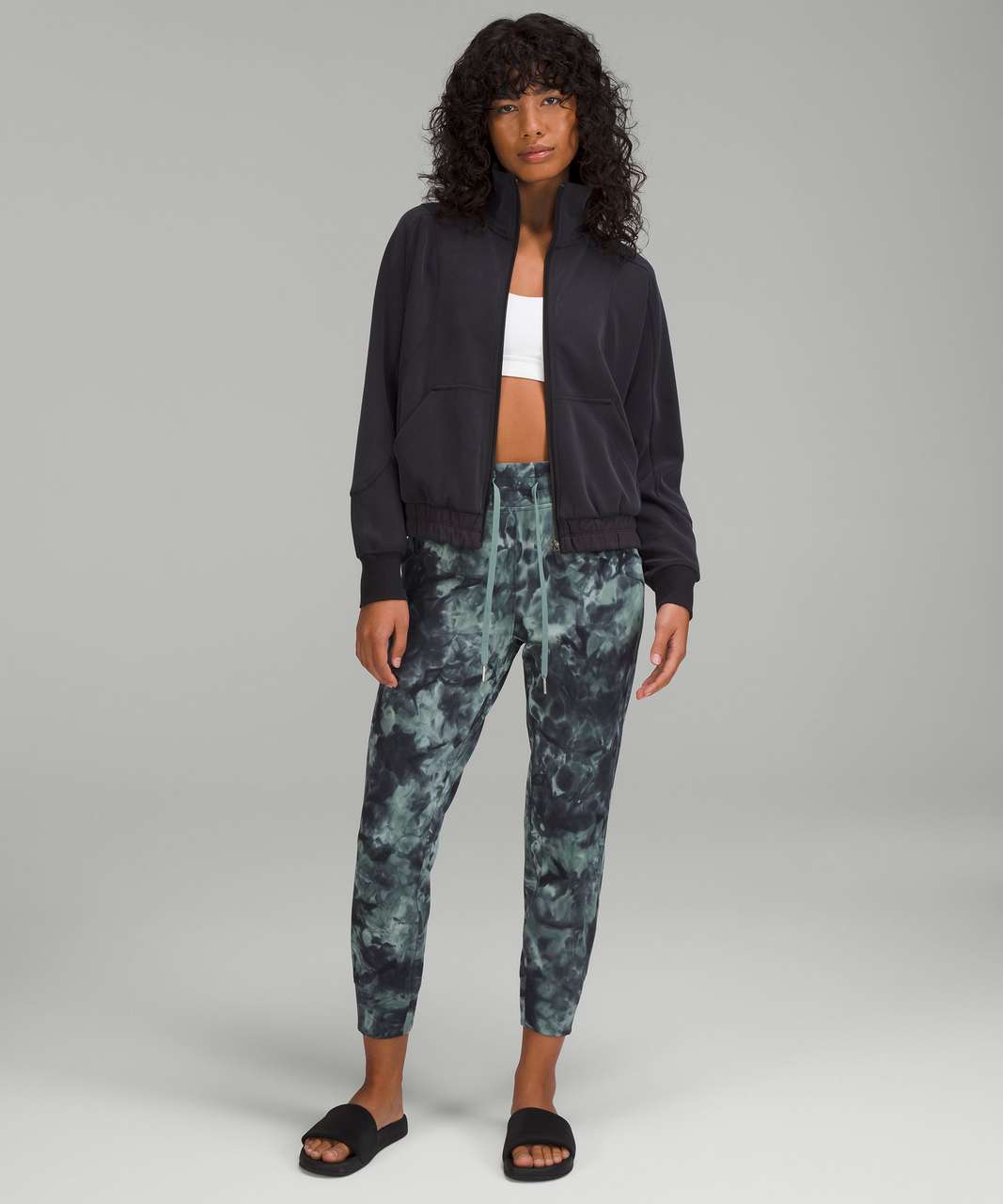 Lululemon Ready to Rulu Jogger Crop Heathered Tidewater Teal Size