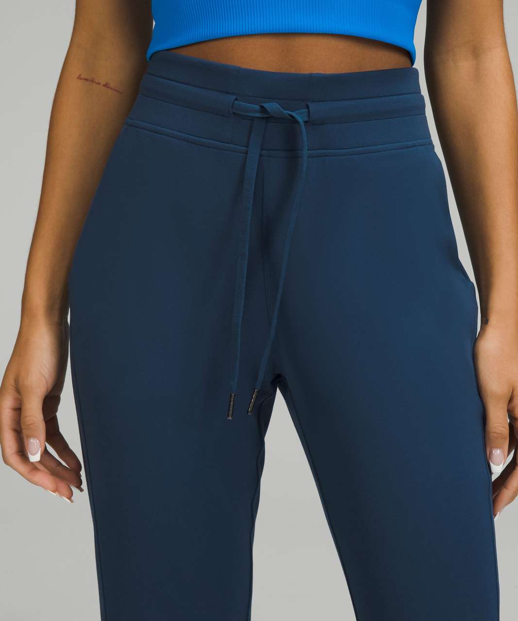 Lululemon Ready To Rulu Classic-fit High-rise Joggers 7/8 Length In Mineral  Blue