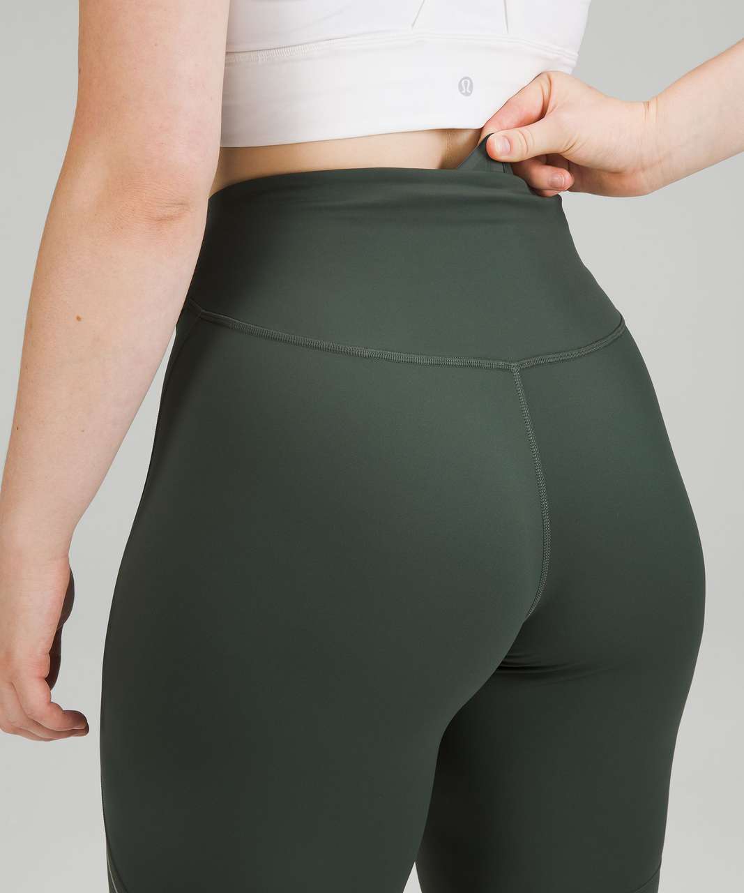 Lululemon Invigorate High-Rise Tight 25 Smoked Spruce Size 18 NWT