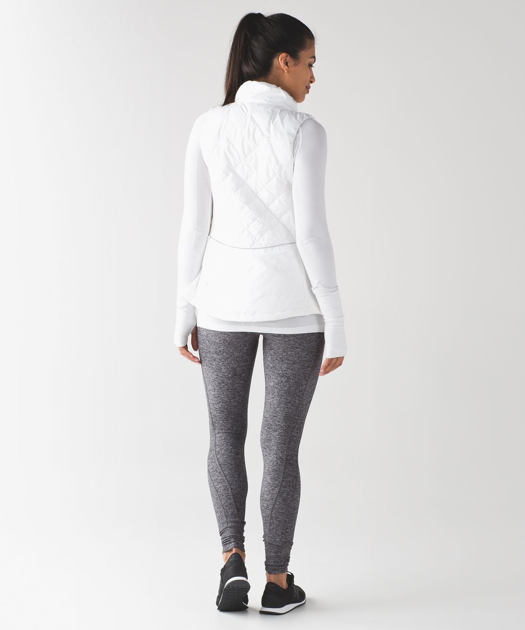 Lululemon Women's 4 Rush Hour Tight Running Rulu Jacquard Reflective  Leggings