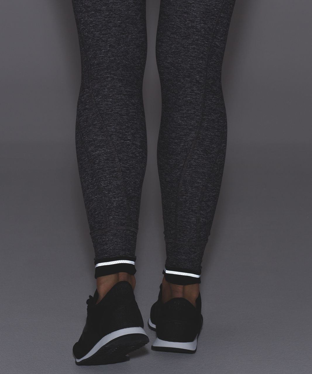 Lululemon Rush Hour Tight - Heathered Black