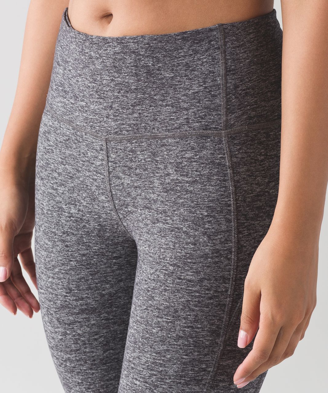 Lululemon Rush Hour Tight - Heathered Black