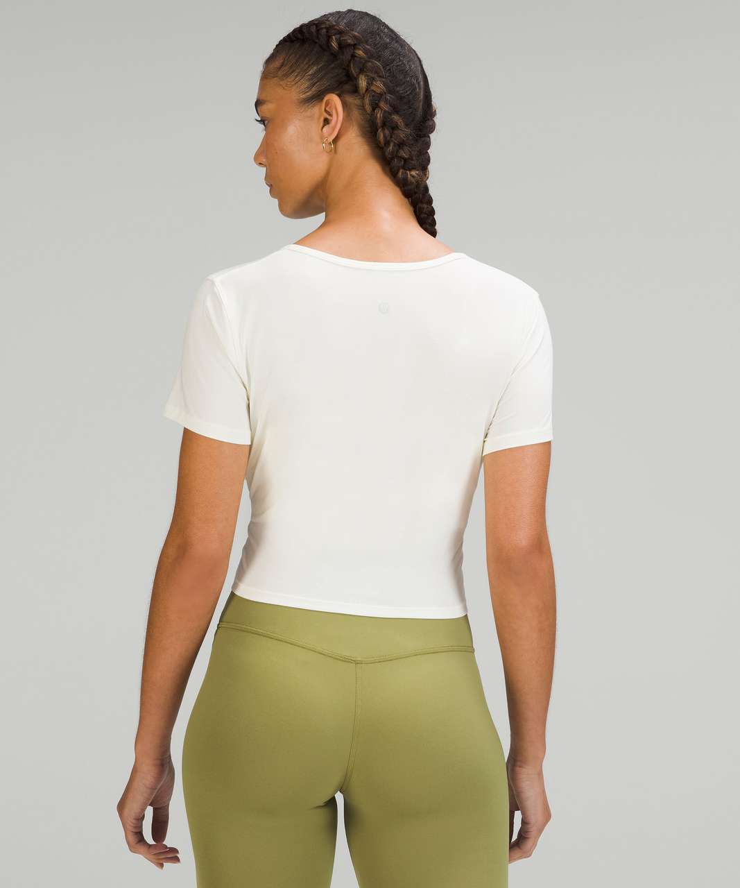 Lululemon Modal-Blend Yoga Short Sleeve Shirt - Lemon Sorbet