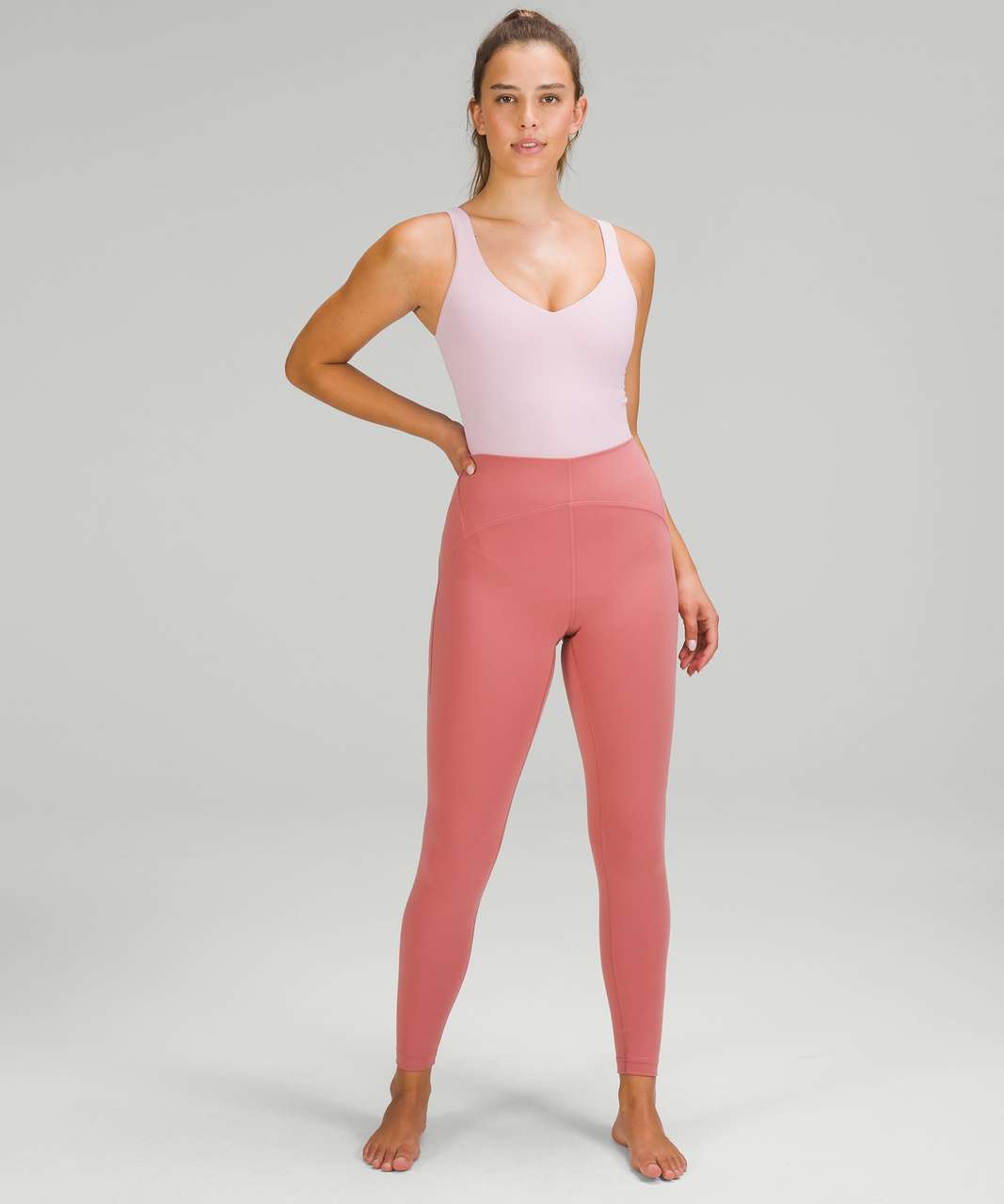 Lululemon Align Bodysuit - Pink Peony