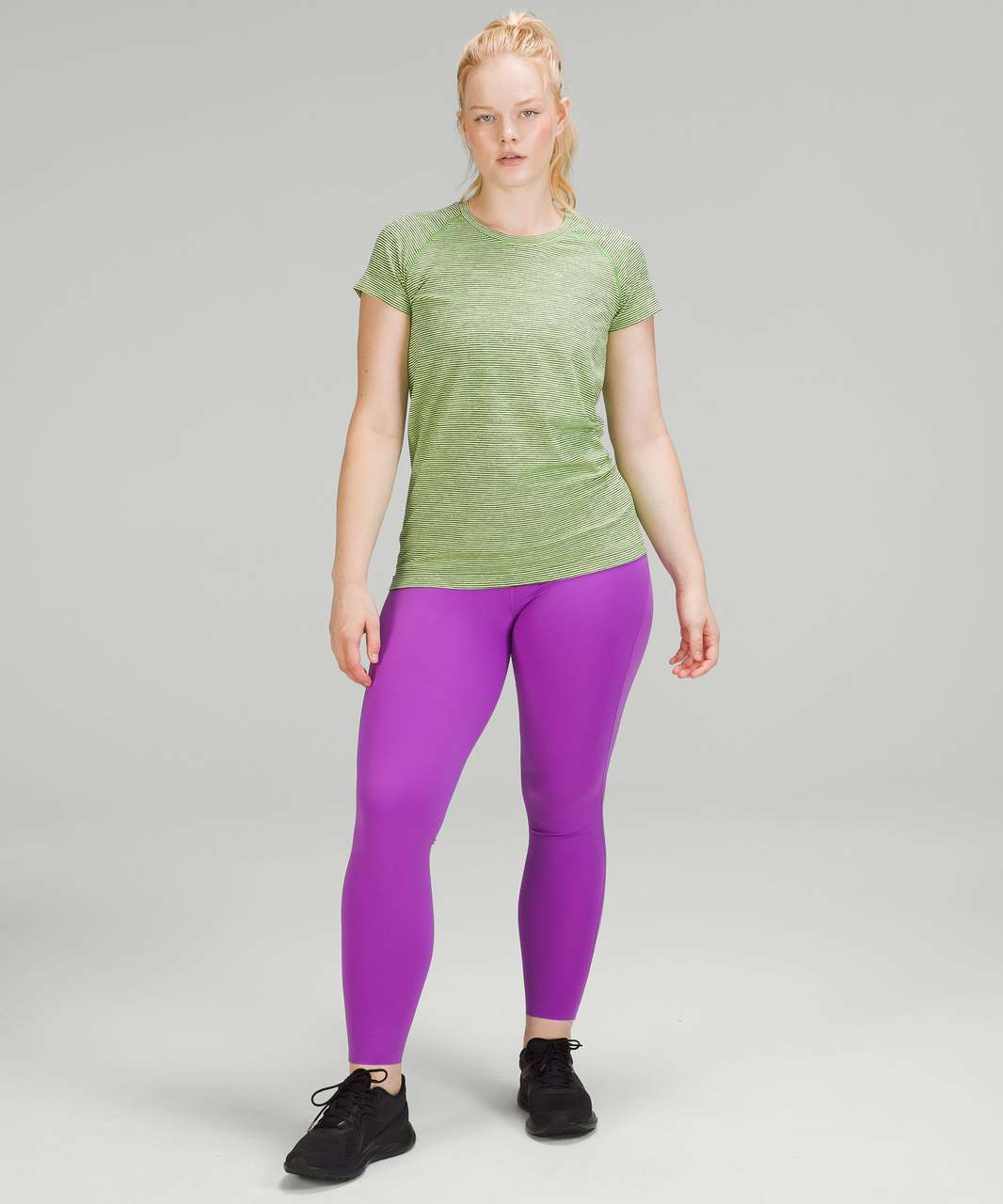 NWT Lululemon Base Pace HR Tight 28” Brushed Mulled Wine MLWI Sz