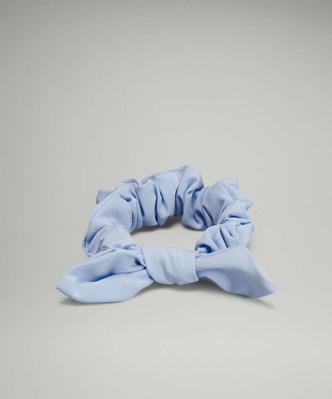 Lululemon Uplifting Bow Scrunchie - Blue Linen