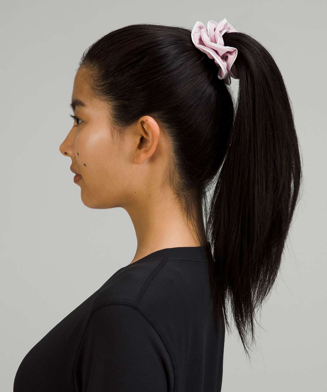 Lululemon Light Locks Scrunchie - Pink Peony