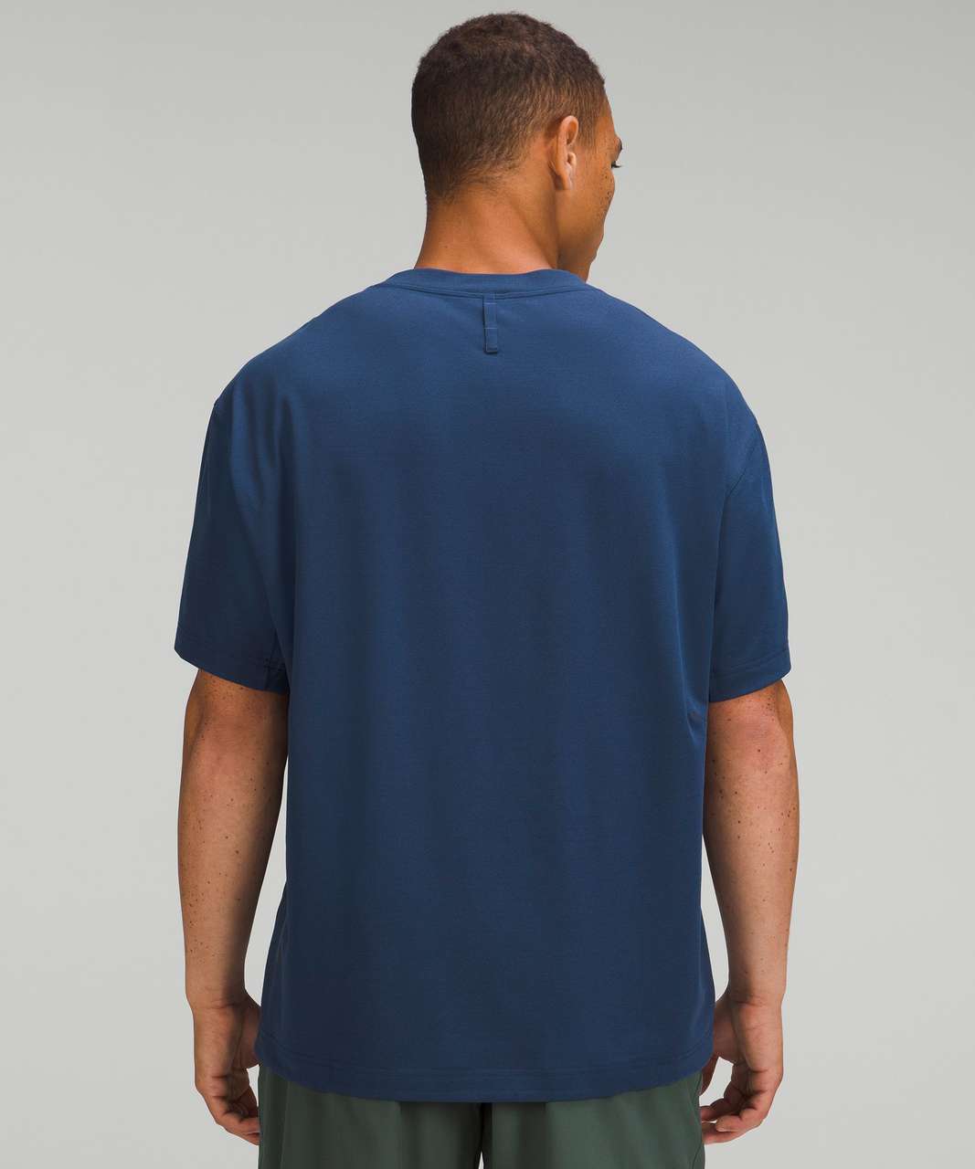 Lululemon Relaxed-Fit Training Short Sleeve Shirt - Mineral Blue