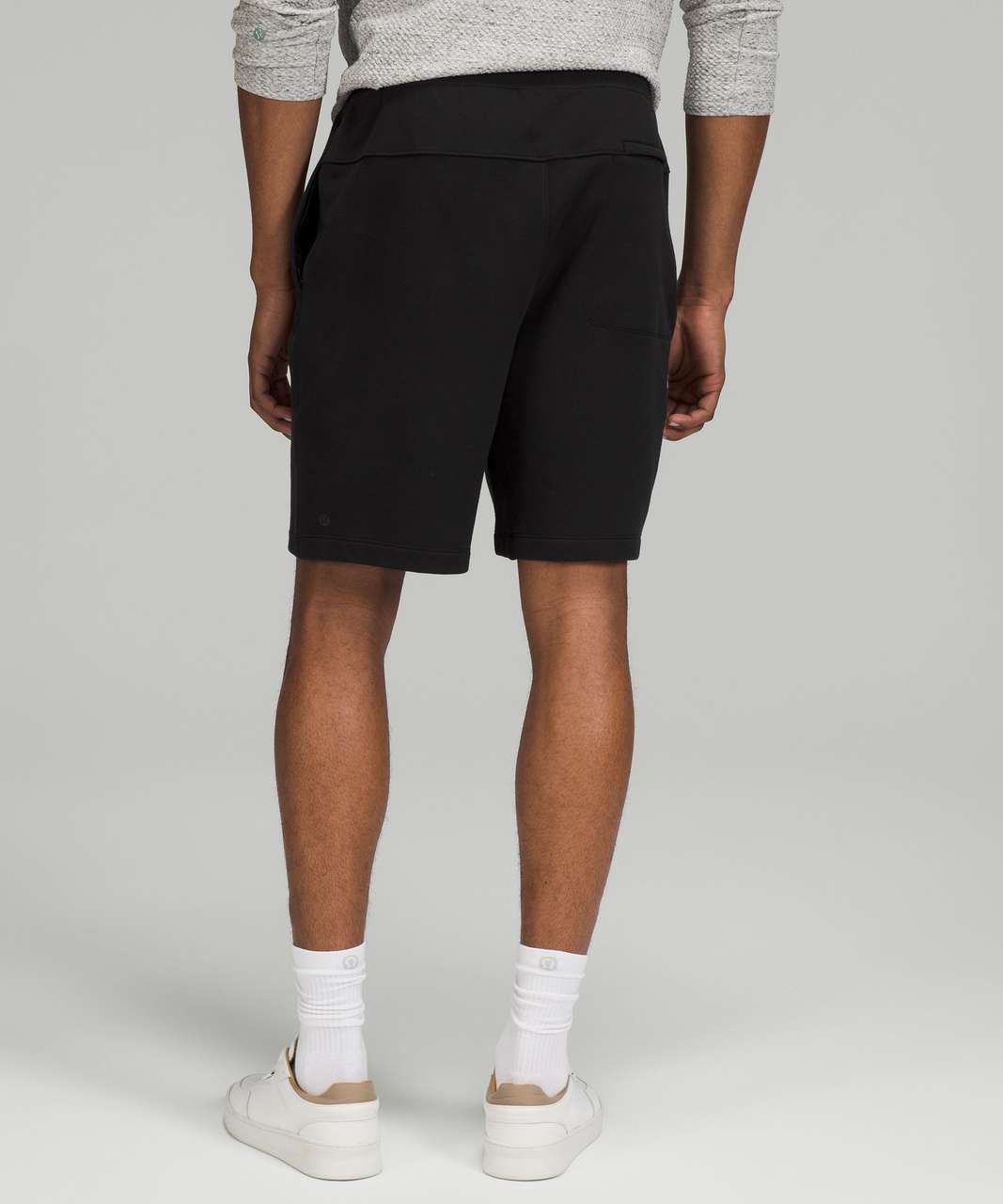 Lululemon Relaxed-Fit French Terry Short 9 - Black - lulu fanatics