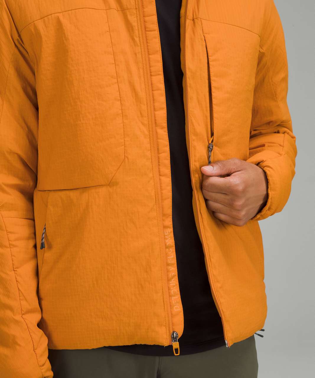 Lululemon Insulated Hiking Hoodie - Autumn Orange