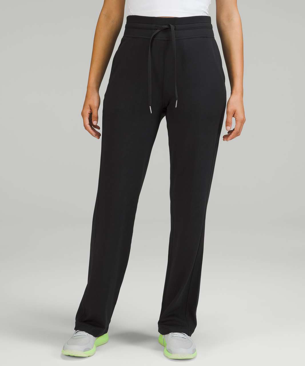 Lululemon Ready to Rulu Straight-Leg High-Rise Pant - Black