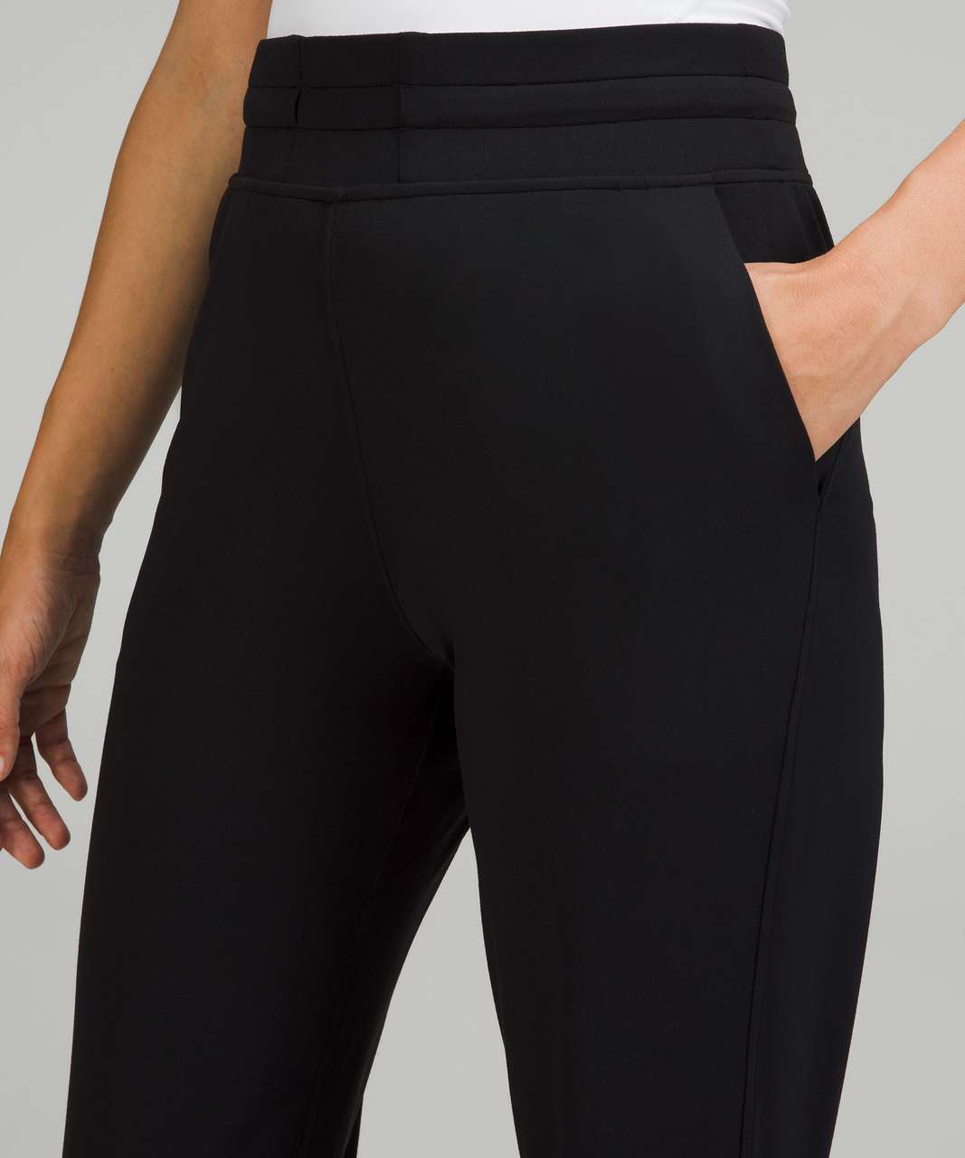 Lululemon Ready to Rulu Straight-Leg High-Rise Pant - Black