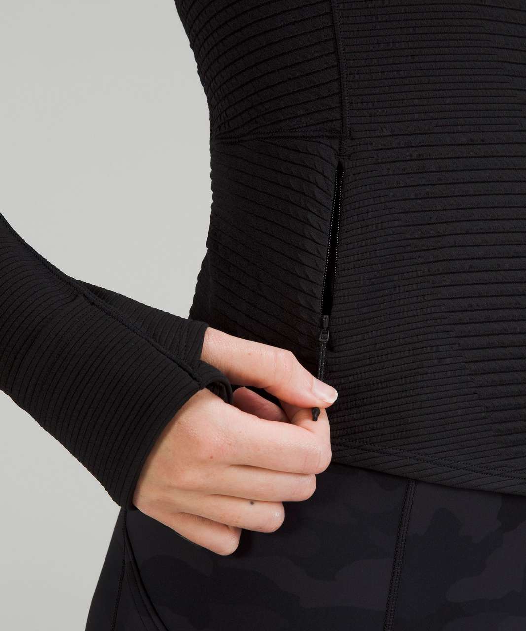 Lululemon Ventscape Half-Zip Long Sleeve - Black