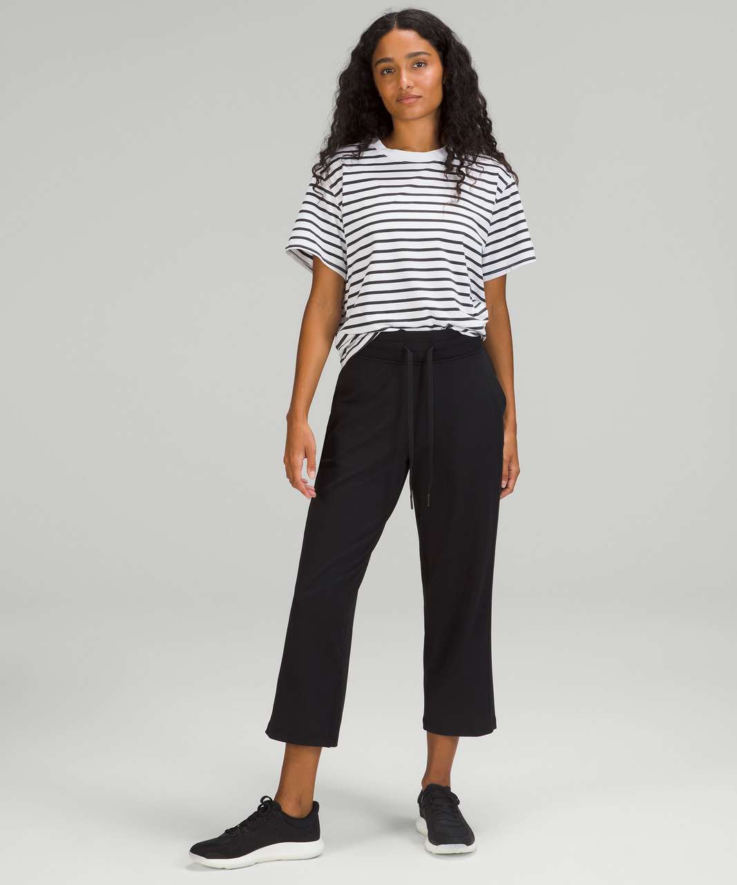 Lululemon Ready to Rulu Straight-Leg High-Rise Crop 24 - Black