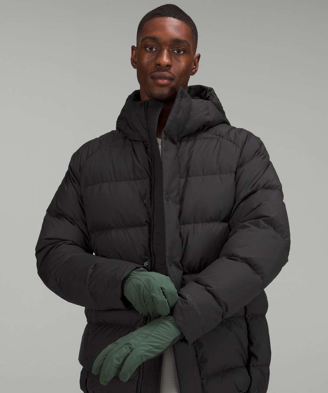 Lululemon City Keeper Gloves - Smoked Spruce / Black