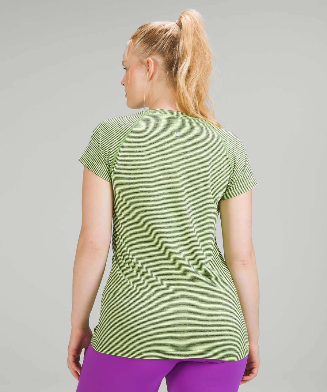 Lululemon Swiftly Tech Short Sleeve Shirt 2.0 - Wee Are From Space Faded Zap