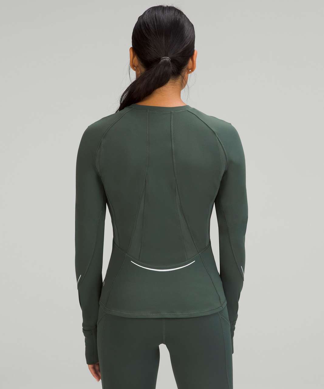 Lululemon Look Ahead Run Long Sleeve In Iced Iris | ModeSens