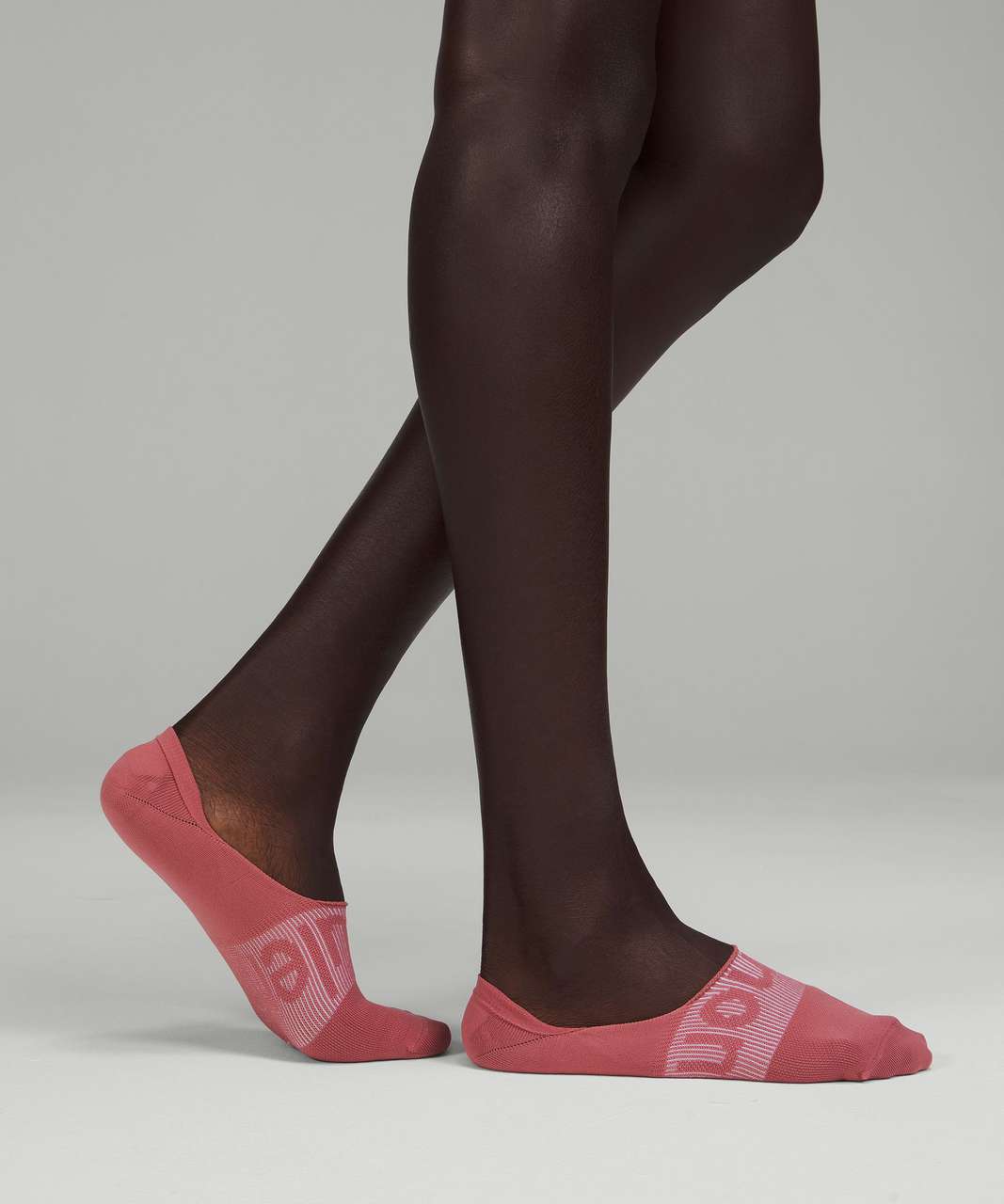 Lululemon Daily Stride No-Show Sock 3 Pack - Purple Blossom / White / Brier Rose